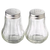 thumbnail of aro Juego de salero y pimentero, cristal/acero inoxidable, Ø 4,9 x 6,7 cm, 54 ml, 2 unidades