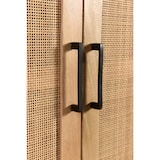 thumbnail of SIT Möbel Schrank | 2 Türen | Mango mit Rattan-Front | Serie CANE | B 80 x T 40 x H 180 cm | natur