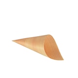 thumbnail of PAPSTAR 50 Fingerfood - Spitztüten, Holz "pure" Ø 6,5 cm · 12,5 cm