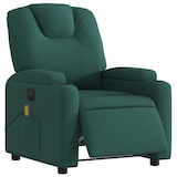 thumbnail of vidaXL Massagesessel Elektrisch Dunkelgrün Stoff