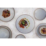 thumbnail of Olympia Drift Grey Embossed Coupe Niedrige Schalen 260mm (4er-Pack)