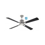 thumbnail of Ventilador De Techo CasaFan ECO NEO III 132cm Con WiFi 942242W Motor Cromo Cepillado / Aspas Reversibles Plata Y Wengué