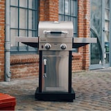 thumbnail of Char-Broil + Advantage 225S + TRU-Infrared Grillsystem + 2-Brenner aus Edelstahl + Gusseisen Roste + Seitenbrenner + Surefire elektronische Zündung