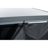 thumbnail of DELUKE® Kaminholzregal aussen mit Abdeckung HEOD Brennholzregal aussen Kaminholzunterstand Kaminholzständer, 70x165x165, Aluminium, Mit Plane