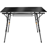 thumbnail of tectake Table de camping Tina en aluminium, pliable et réglable en hauteur 90 x 52 x 47 - 70 cm Noir