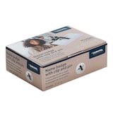 thumbnail of Badge avec pince et épingle 75x40mm / 24 pièces, 121260