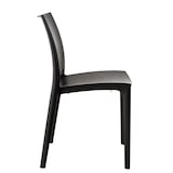thumbnail of Cadeira de jardim Maya, de plástico preto