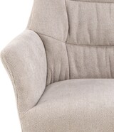 thumbnail of Alonso Esszimmerstuhl Mit Armlehnen Stoff beige. 2er Set