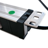 thumbnail of VALUE 19-Zoll-Steckdosenleiste 7fach mit Überlastschutz, 1 HE, Schutzkontakt-Stecker, 2,8 m