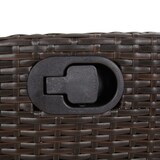 thumbnail of vidaXL 7-tlg. Garten-Essgruppe mit Kissen Braun Poly Rattan