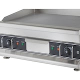 thumbnail of GastroHero Elektro Grillplatte ECO glatt 5 kW Tischgerät Gastro Grillplatte Plancha Edelstahl 2 Heizzonen