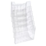 thumbnail of Exacompta 64258D 1x WANDPROSPEKTHALTER A4 quer - Kristall