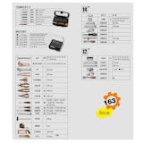 thumbnail of BETA valise de maintenance 163 outils 020566010