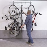 thumbnail of Support 5 vélos coulissant mural