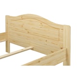 thumbnail of Doppelbett stabiles Hotelbett 140x200 Futonbett Bettrahmen Massivholzbett 60.37-14oR