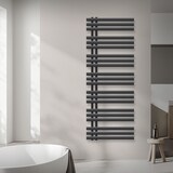 thumbnail of ECD Germany Badheizkörper Iron EM 600x1600 mm Anthrazit | Elektrisch, 900W, Designheizkörper Paneelheizkörper