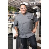 thumbnail of Chef Works® Kochjacke LANSING, Druckverschluss, Cool Vent, lite, Grau, Größe  XL