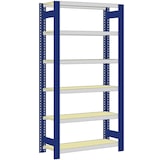 thumbnail of PROREGAL Weitspannregal FALKE | Medium-Duty | Grundregal | HxBxT 250x170x50cm | 6 Ebenen | Fachlast 250kg | Resedagrün