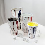 thumbnail of 2000 Pappbecher 300 ml 12 oz PAP/PE Ø 80 x 118 mm Neutralmotiv Spirale