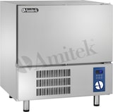 thumbnail of Schockfroster 5 Backformen GN1/1-EN60x40 mit Stiftsonde. Hart-/Weichprogramme und Temperatur- und Zeitzyklen. AMITEK Modell ABT50A