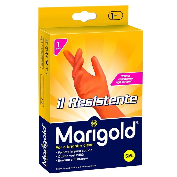 Marigold guanti "Il Resistente" mis.S/6 in lattice