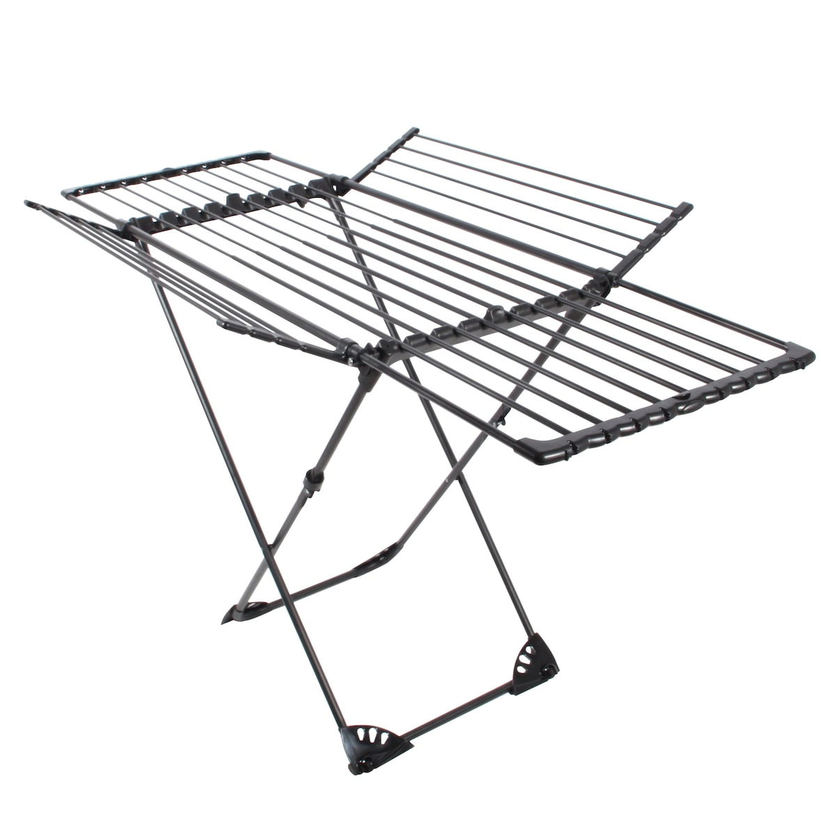 Kitchen Move Estendal Dobrável asas extensíveis UMEA 27M Alumínio Preto