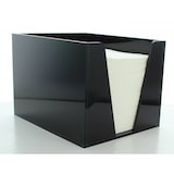 thumbnail of Mank Handtuchspender für Handtücher schwarz, 17 x 21 x 15 cm, 1 Stück