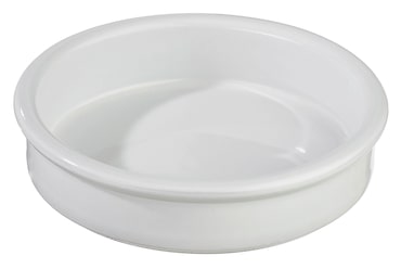 METRO Professional Cuenco para tapas, terracota, Ø 12 x 3 cm, 180 ml, apto para horno, blanco, 6 piezas