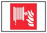 thumbnail of Wandhydrant Symbol Schild A1 Rückseite selbstklebend