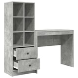 thumbnail of vidaXL Schreibtisch mit Schubladen 2 pcs Beton Grau