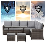 thumbnail of SVITA MONROE Garten-Lounge Set Polyrattan Lounge-Möbel Sitzgruppe Braun