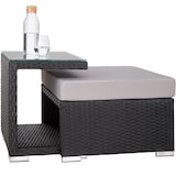thumbnail of Rattan Lounge mit Aluminiumgestell San Marino  
1