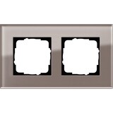 thumbnail of Gira Abdeckrahmen 2fach Esprit 0212122