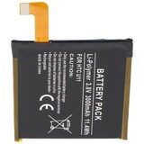 thumbnail of Akku passend für HTC U11, Li-Polymer, 3,8V, 3000mAh, 11,4Wh, built-in, ohne Werkzeug