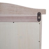 thumbnail of Wandspiegel Badspiegel Badezimmer Spiegelfenster mit Fensterläden, 71x46x5cm ~ shabby naturfarben