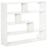 thumbnail of HOMCOM Estante de Parede de 4 Níveis com 7 Compartimentos Abertos para Sala de Estar Escritório Estilo Moderno 94x19,5x80cm Branco