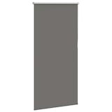 thumbnail of vidaXL Verdunkelungsrollo Grau 75x130 cm Stoffbreite 70,7 cm Polyester