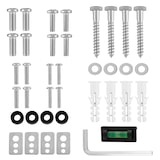 thumbnail of tectake Support mural TV 26"- 75" orientable et inclinable - noir - 401801