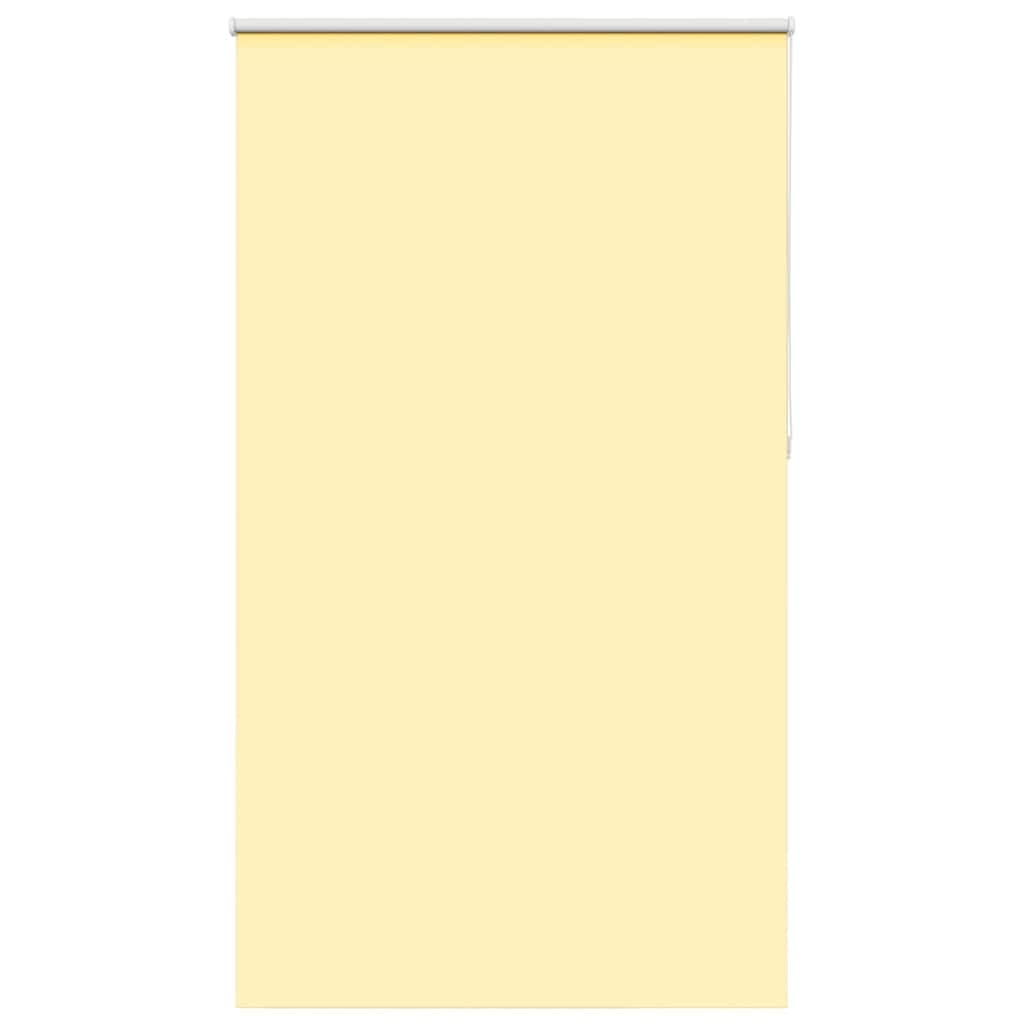 vidaXL Verdunkelungsrollo Gelb 135x210cm Stoffbreite 131,6cm Polyester