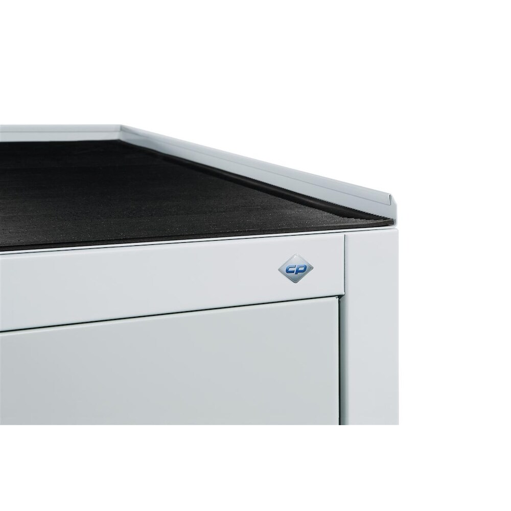 C+P Gummiriefenmatte zur Auflage auf den Schrank| Breite 50cm | Selbstklebend von PROREGAL