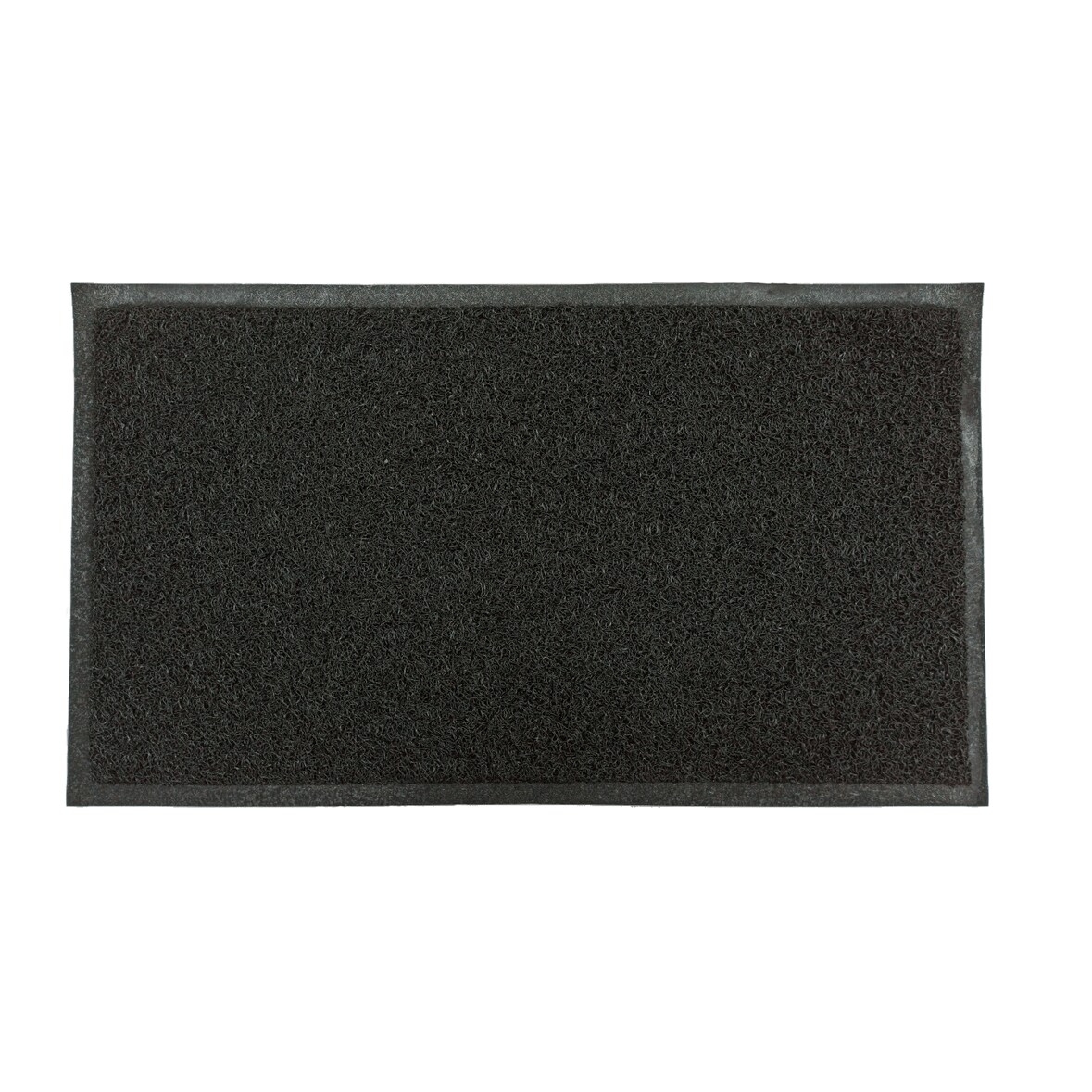 Lestare | Felpudo Rizos Terminado 80x120 Centímetros Negro| PAT8000