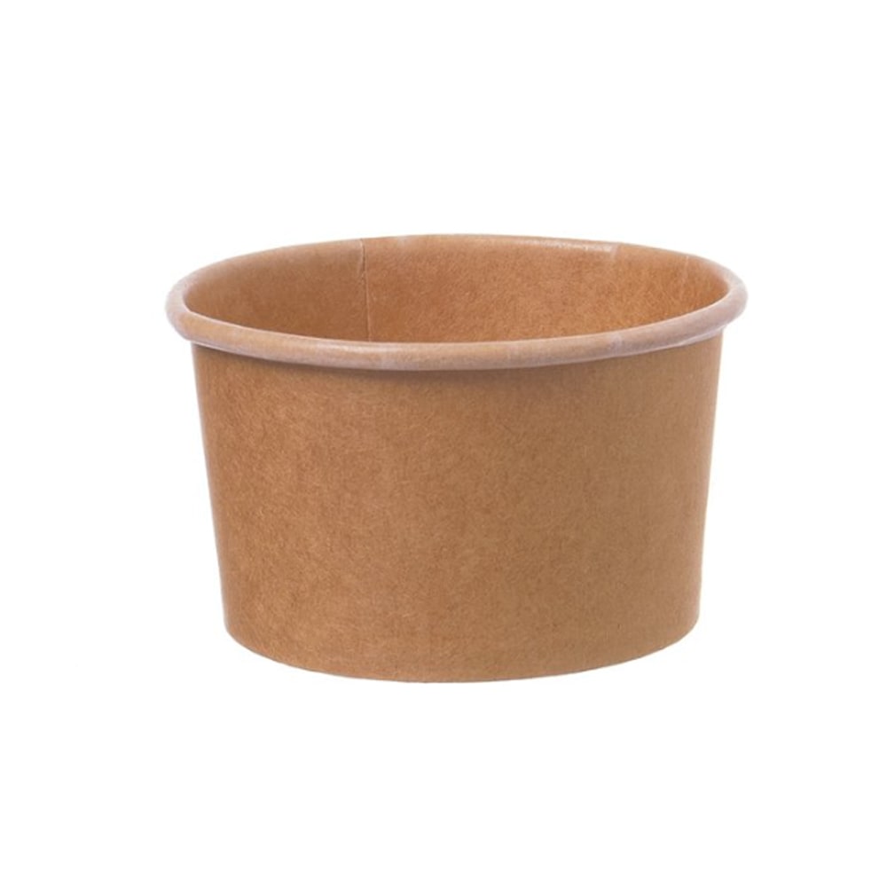 Eiscremebecher 180ml Kraftpapier 50un