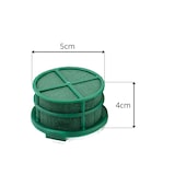 thumbnail of Nass Steckschaum Rund 5x4cm selbstklebend mit Klebepad Frischblumen Schnittblumen Blumen Steckmasse Steckschwamm Blumensteckschaum Floristikbedarf