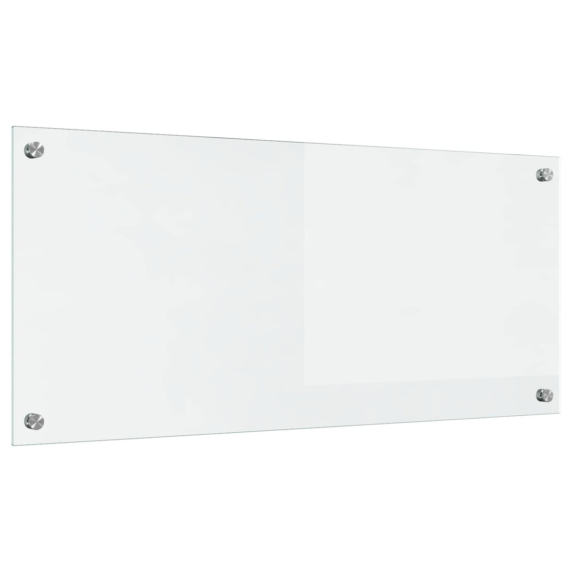 vidaXL Keuken Achterwand Doorzichtig 90 x 40 cm gehard glas