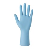 thumbnail of Nitrilhandschuhe Extra Safe Super Stretch Blau puderfrei Gr. 8/M 100 Stück