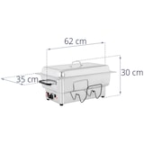 thumbnail of Royal Catering Chafing Dish - 1600 W - GN 1/1 Behälter - 100 mm