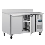 thumbnail of Polar U-Series Dubbele Deurs Werkbank koeling met Achterwand 282Ltr