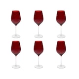 thumbnail of Excelsa lot de 6 verres à vin Color Wine verre 50 cl rouge