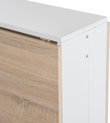 thumbnail of Klappbarer Esstisch, Beistelltisch für die Küche mit klappbaren Flügeln, platzsparend, modernes Design, 103 x 76 x 73,5 cm, Holz
