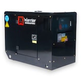 thumbnail of Generatore di corrente gruppo elettrogeno a motore diesel 12,5 KW accensione elettrica con ruote e serbatoio 50 litri